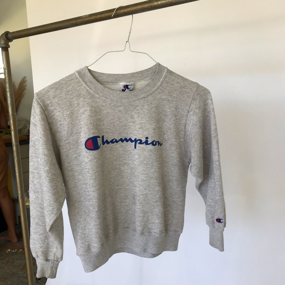 Vintage Champion Hoodless Sweatshirt